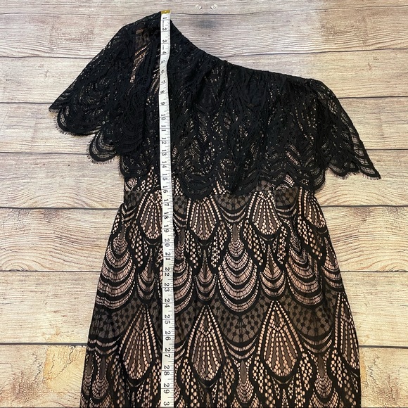 DRESS THE POPULATION Black Lace Dress - Picture 14 of 16